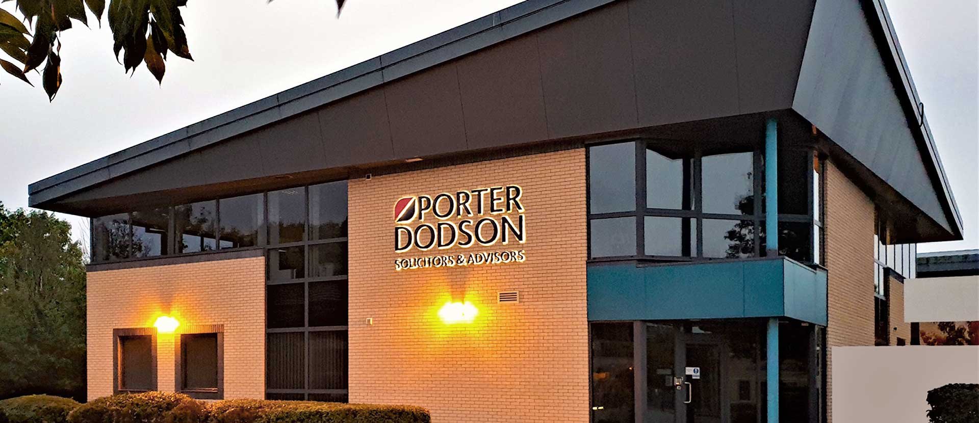 Why choose Porter Dodson Careers at Porter Dodson Solicitors