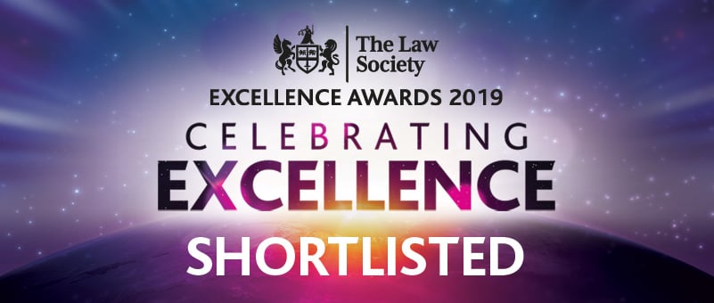 Law Society Excellence Awards 2019 Shortlisted logo