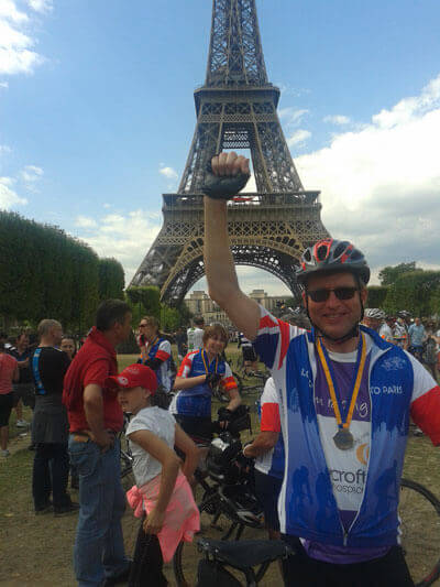 London to Paris finished!