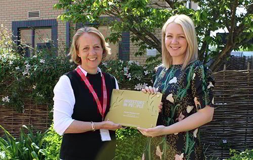 Investors in People Gold - Kate James & Carly Spillane - Smaller