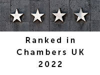 Ranked in Chambers UK 2022 image