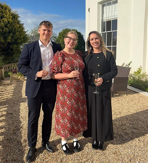 Taunton Spring Drinks 26 - Oliver, Abigail, Lily