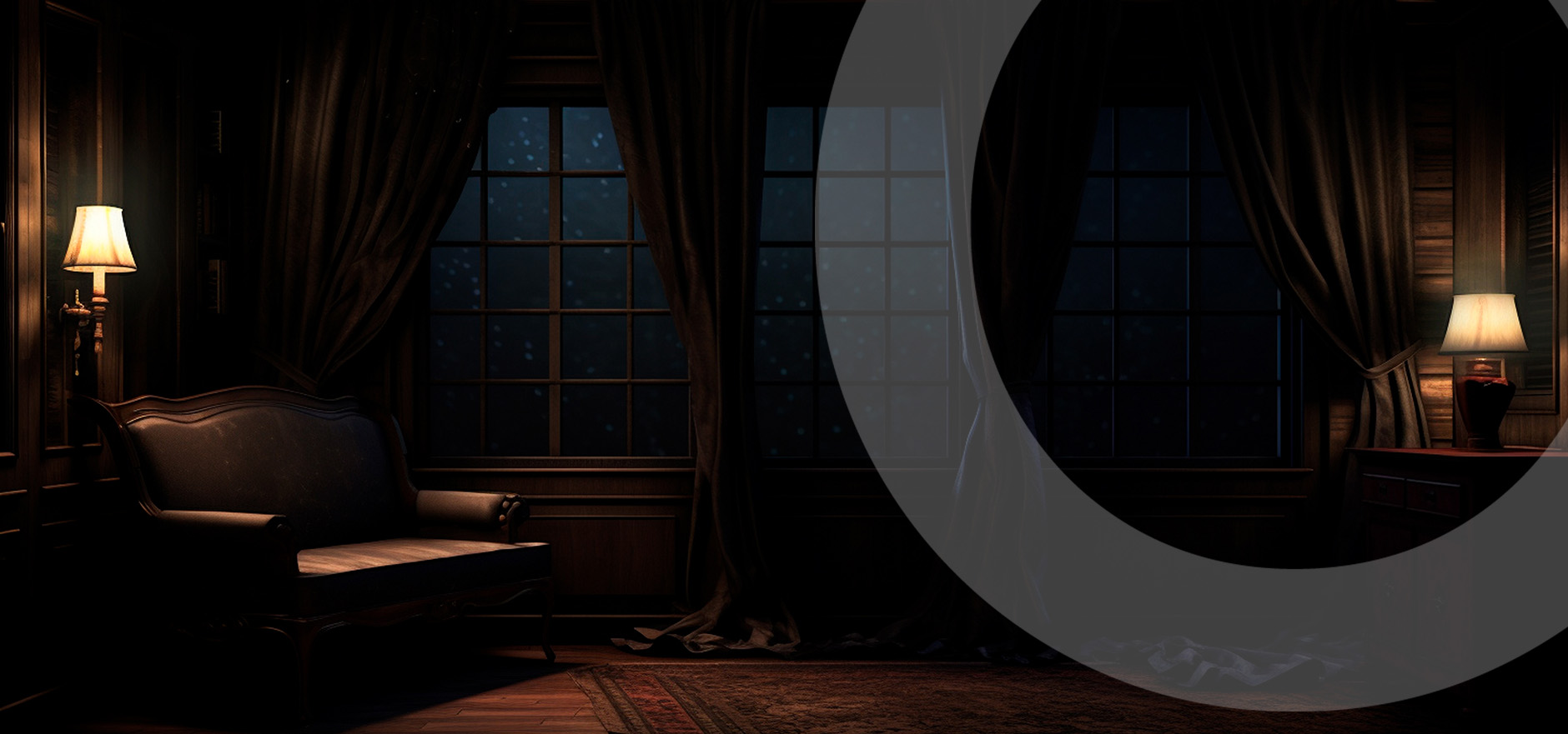 dark house